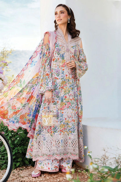 M.Prints By Maria B Unstitched 3 Piece Spring Summer Collection'2025-07-A