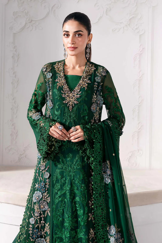 MARIA B Embroidered Chiffon Suit | BD-3008