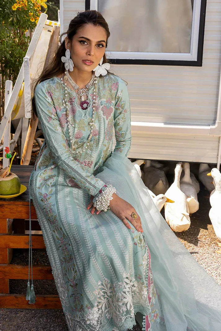 Saira Shakira - Luxury Lawn Collection - 3A DILARA-A - Unstitched